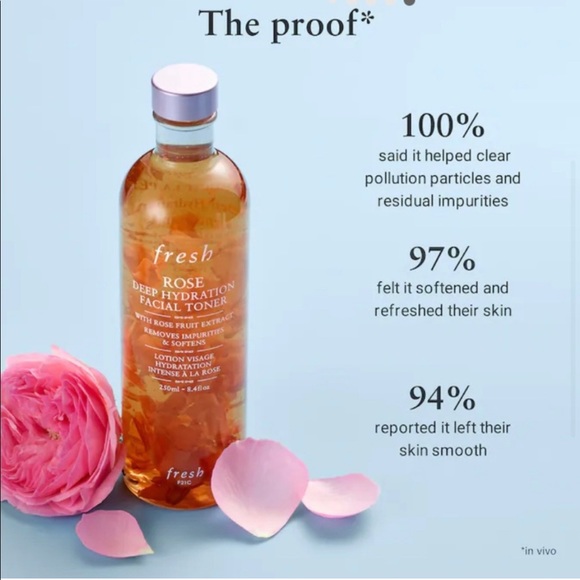 FRESH / Rose deep hydration facial toner - Picture 3 of 8